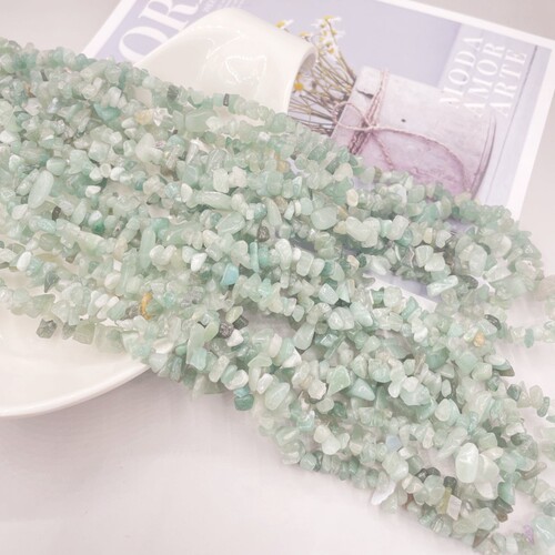 Manufacturer of natural stone with holes, gravel beads, irregular loose beads, semi-finished products, handmade gravel necklace accessories