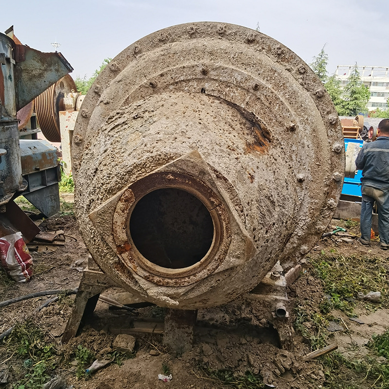 处理一台橡胶衬板二手球磨机  1870球磨机 二手湿式球磨机调剂