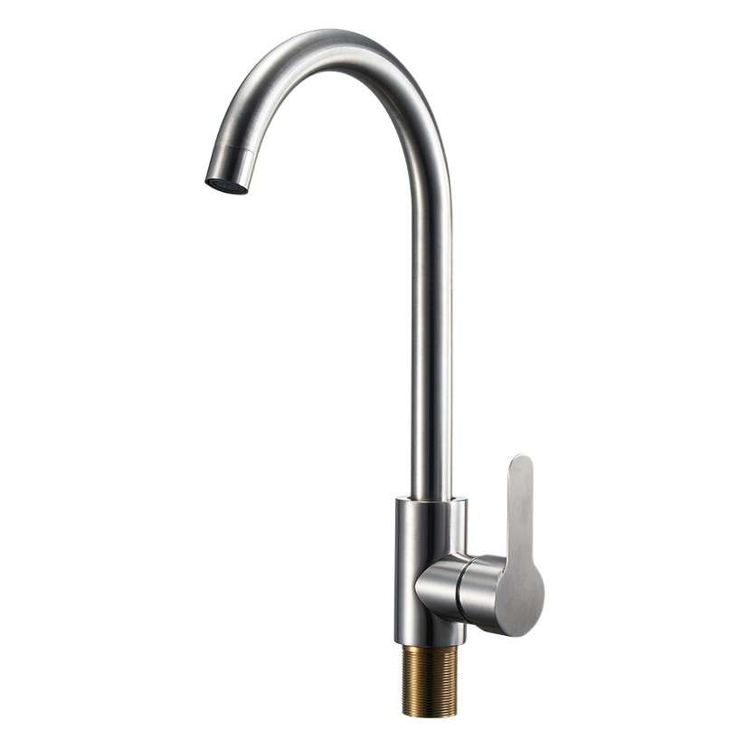 Kitchen faucet cold and hot water two-in-one head household vegetable basin vegetable sink all-copper universal rotating splash head