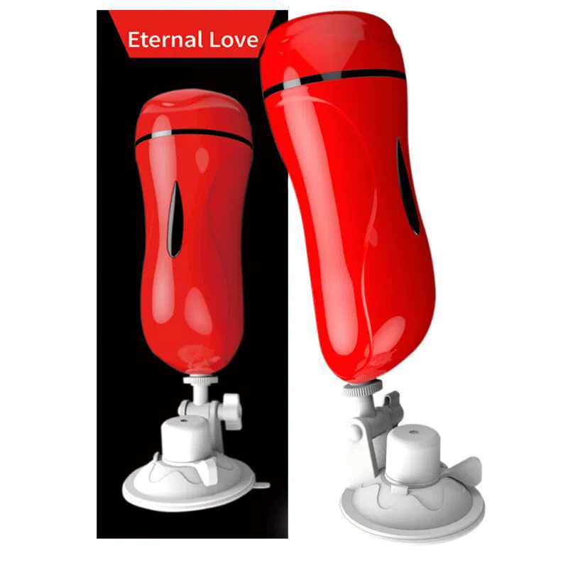 Wanle Love Cup Двойное отверстие Электрический самолет Фаллос Вибрирующая вагинальная и анальная двойная дупла: кружка мастурбации черного цвета с двойной головкой, представлена как копия