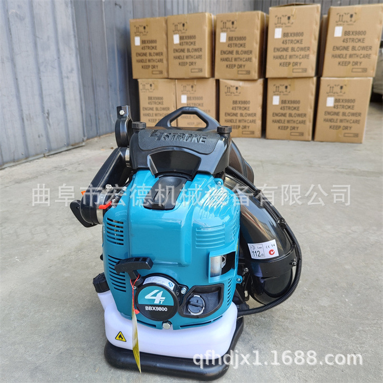 背负式汽油吹风机 路面施工画线吹尘机 园林工程树叶吹雪机