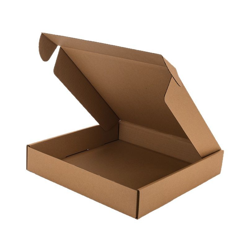 Caja de avión extra dura Caja de cartón personalizada Caja de embalaje cuadrada Transfronteriza Ropa Logística Caja de embalaje expreso
