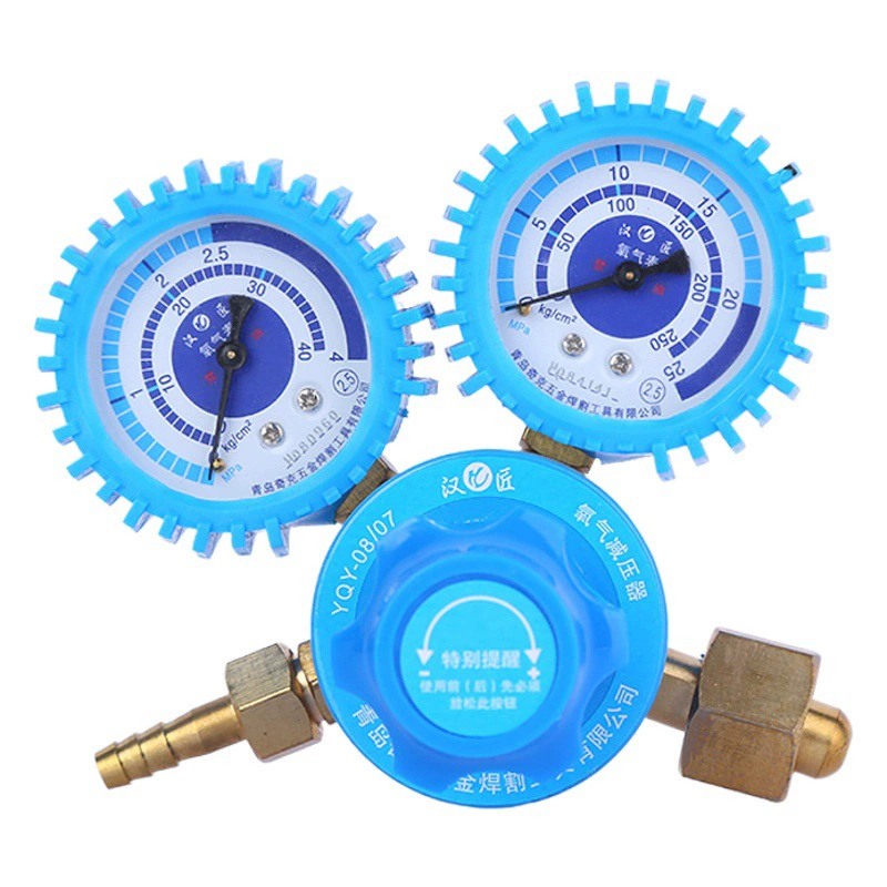 Кислородный счетчик Ханцзян, газосберегающий редуктор давления в баллоне с защитой от падения YQY-07 ударопрочный ацетиленметр, измеритель аргона, измеритель CO2