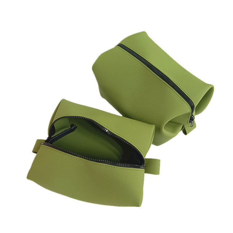 Neceser de Silicona Portátil Impermeable de Gran Capacidad para Viajes y Playa
