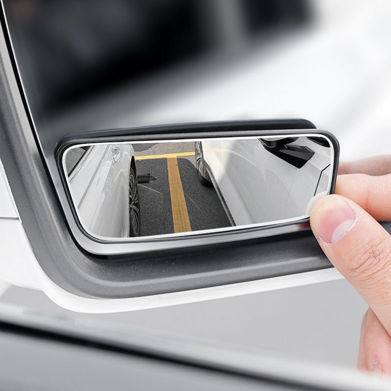 Rearview mirror small round mirror large car reversing artifact reflective auxiliary blind area 360 degree wide angle super clear car
