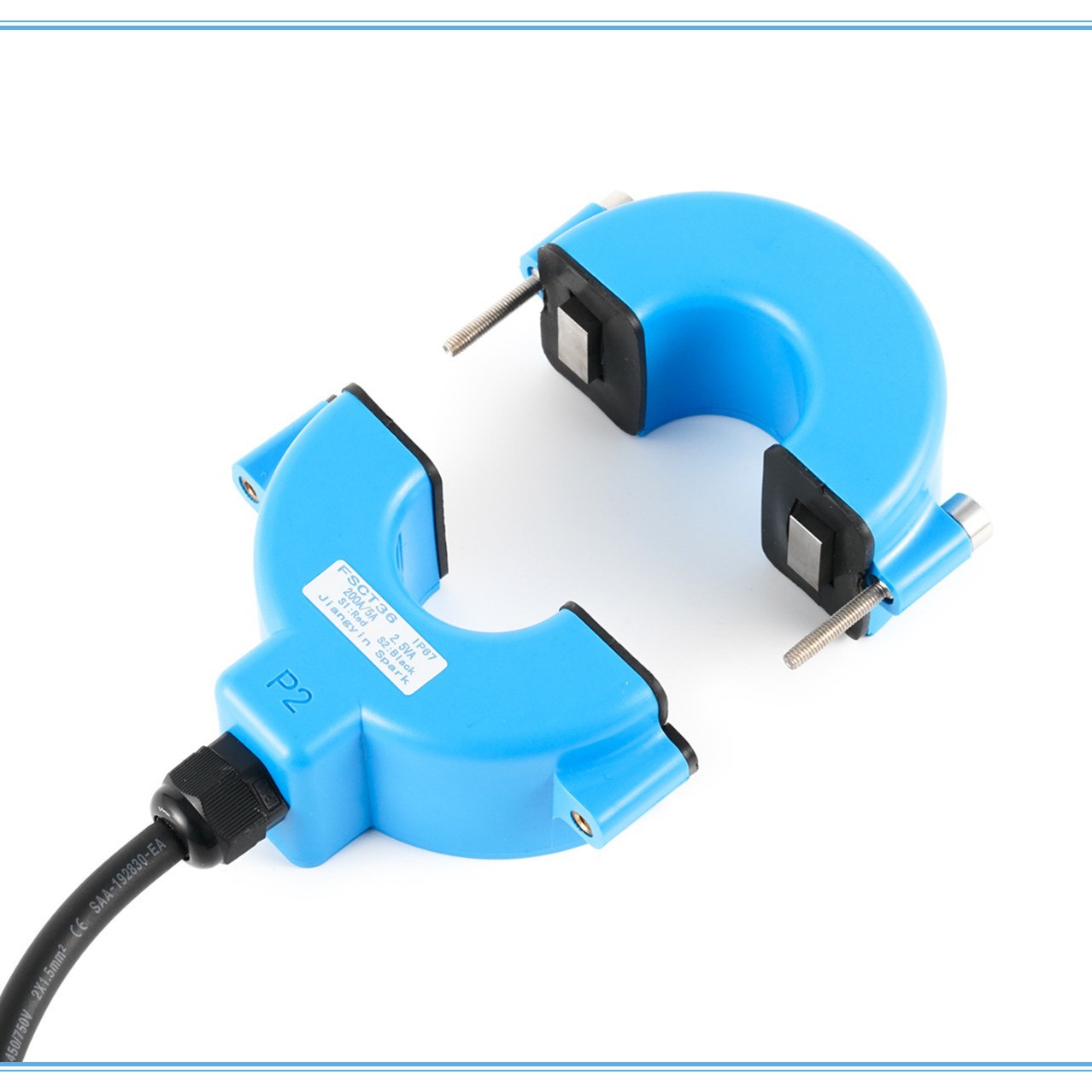 户外防雨防水互感器开合式 室外开口式互感器XH-FSCT-36 800A/5A