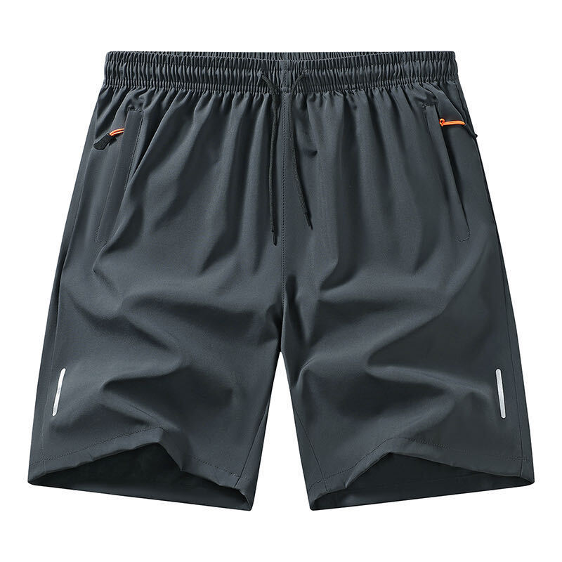 Pantalones Cortos Deportivos para Hombre XS-4XL de Poliéster, Secado Rápido y Resistente al Desgaste para Ocio image 1