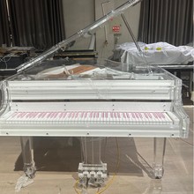 厂家直营梦幻水晶三角钢琴piano高端全新水晶钢琴自动演奏钢琴