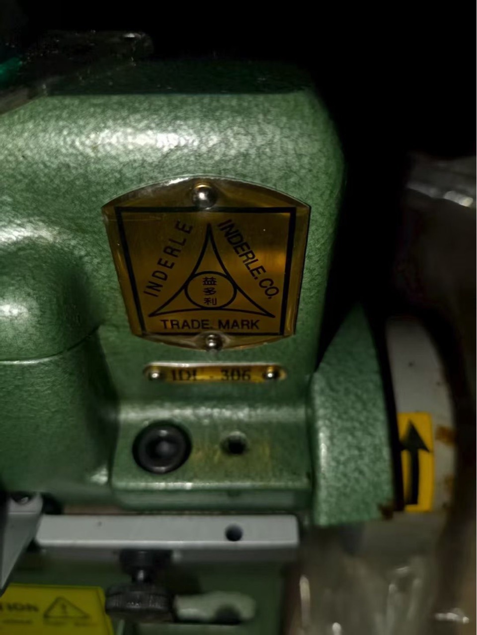 台湾全新益多利IDL-306A单线接布机/拼布机