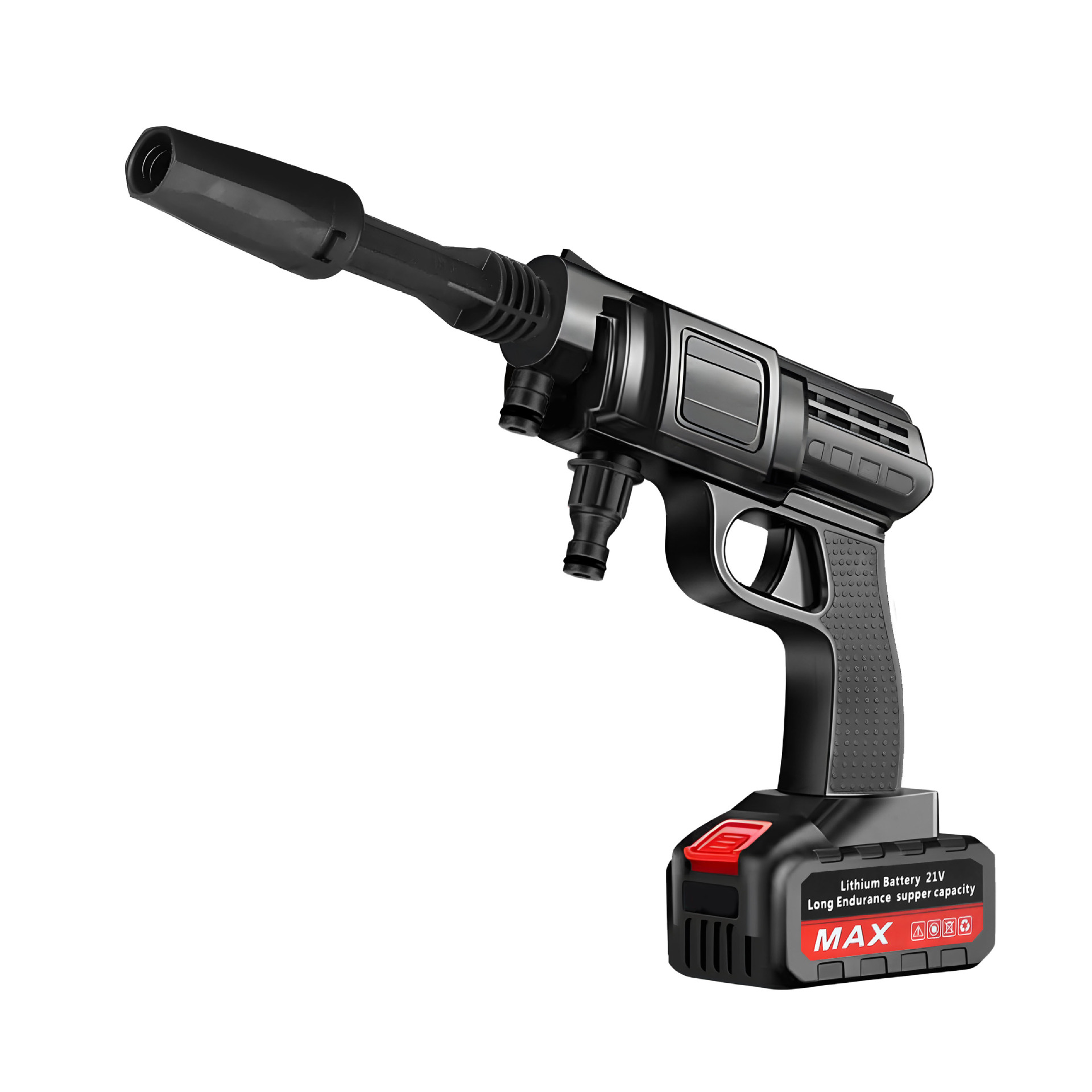 Yì Lì Lithium Electric High Pressure Washer Car Washer (Portable car washer) - 5-series-makita-butterfly-plug-bare-gun-without-nozzle-and-battery