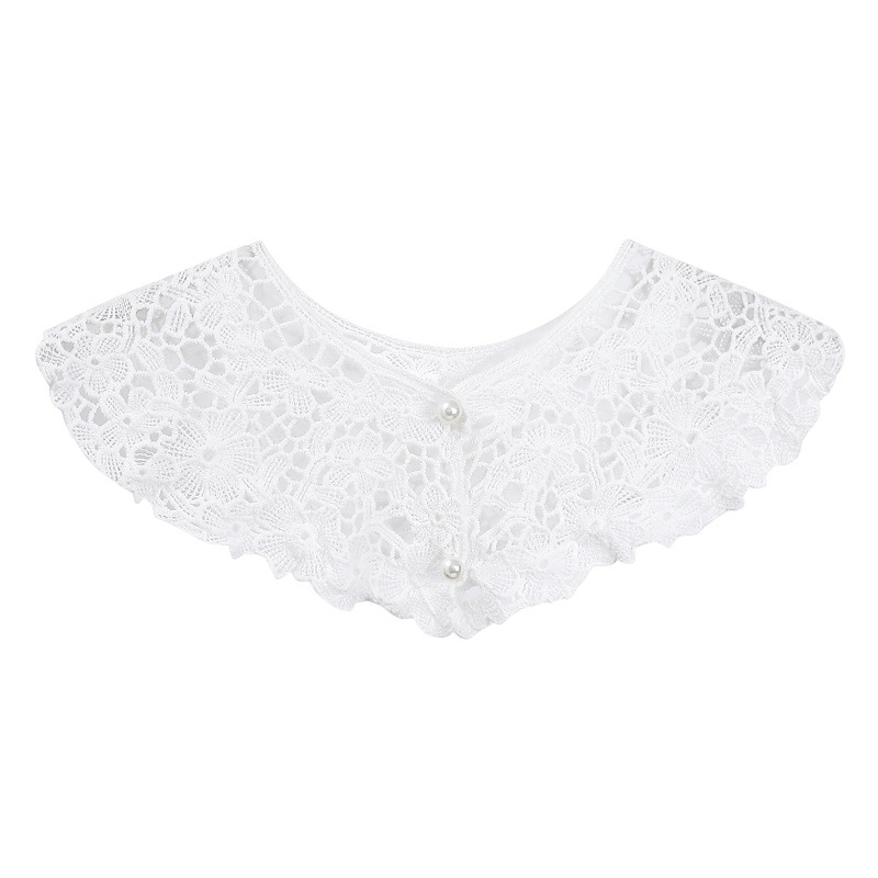 Japanese and Korean Winter Cotton Round Neck Doll Collar Fashionable Fake Collar Shirt Collar Women Cross-Border Manufacturer Wholesale