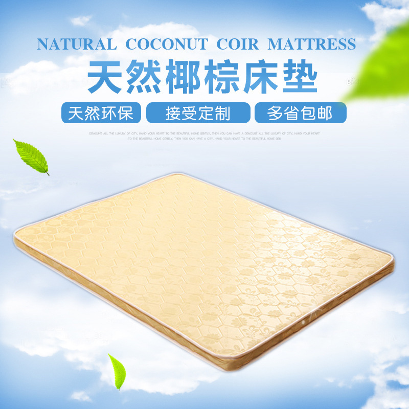 Special Offer with Free Shipping: Natural Coconut Fiber Mattress for Children, Single or Double, 1.5m Thin Foldable Mattress