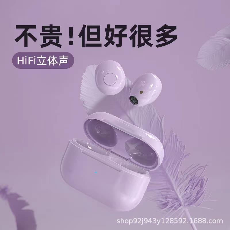 Private model cross-border new tws wireless bluetooth headset low delay high battery life mini compact sleep without feeling to wear