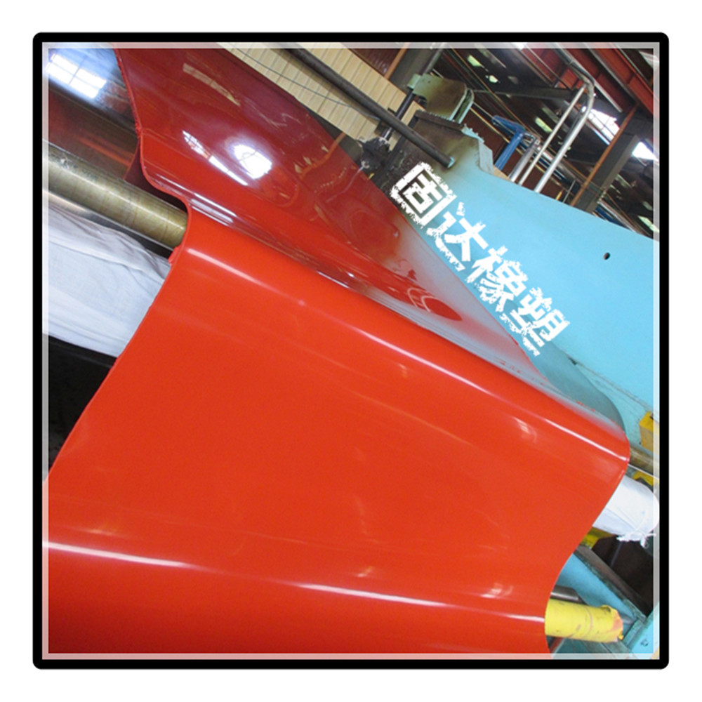 红色橡胶板 铁红橡胶垫 Red rubber sheet 橡塑厂家