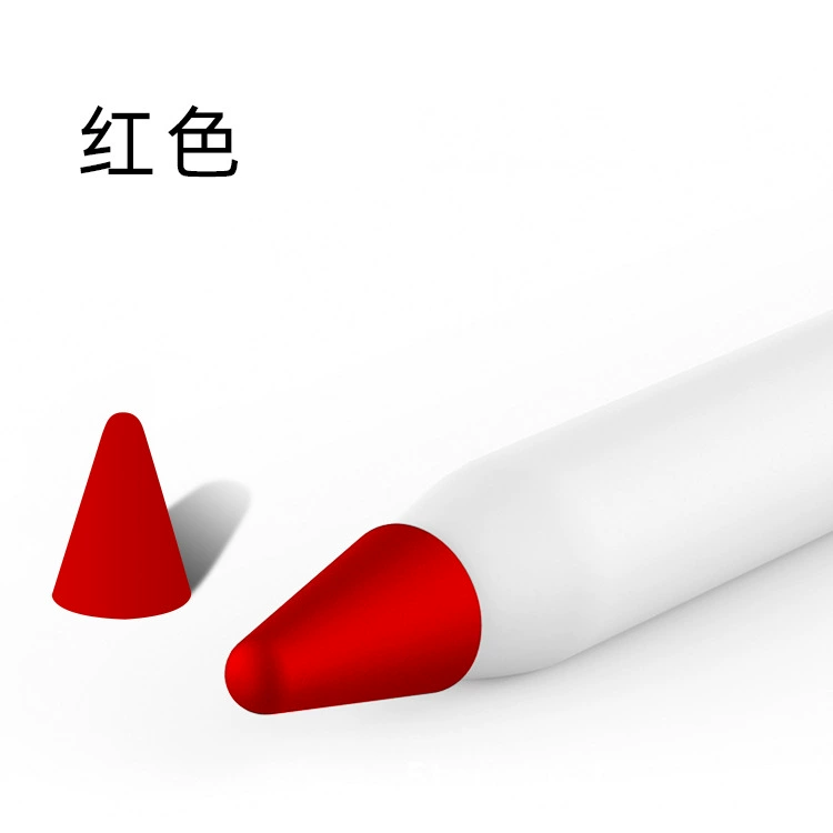 Silicone Pen Tip Cap compatible with Apple Pencil 1/2, Universal Stylus Cover, Anti-Slip Protector