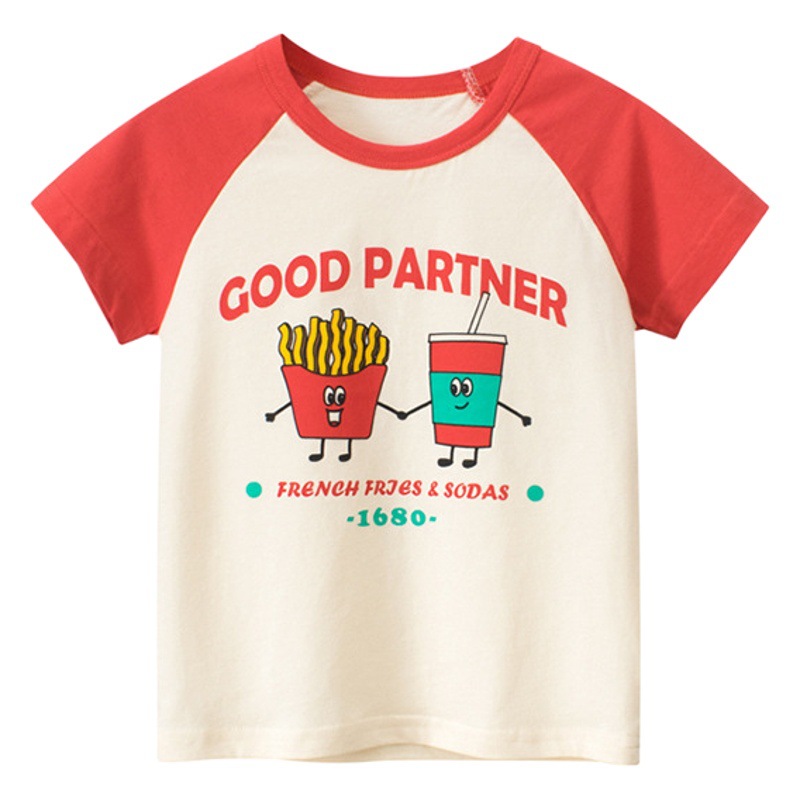 27 casa de verano para niños nuevo estilo coreano ropa para niños camiseta de manga corta al por mayor ropa de bebé niñas fábrica entrega de una sola pieza