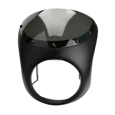 Motorcycle Safety Supplies | Black Retro Motorcycle Refit
