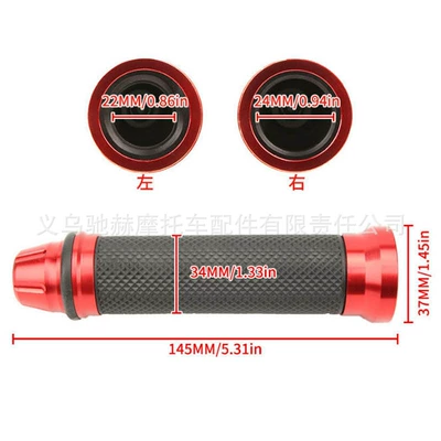 Grips Modified with Cnc Aluminum | Motorcycle Handle Cover