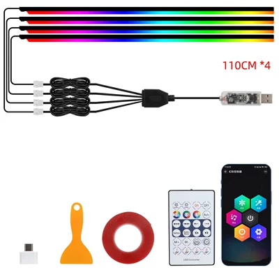 Light Strip, Other lights - drag-4-110cm4-3-control-acrylic-symphony-appremote-control