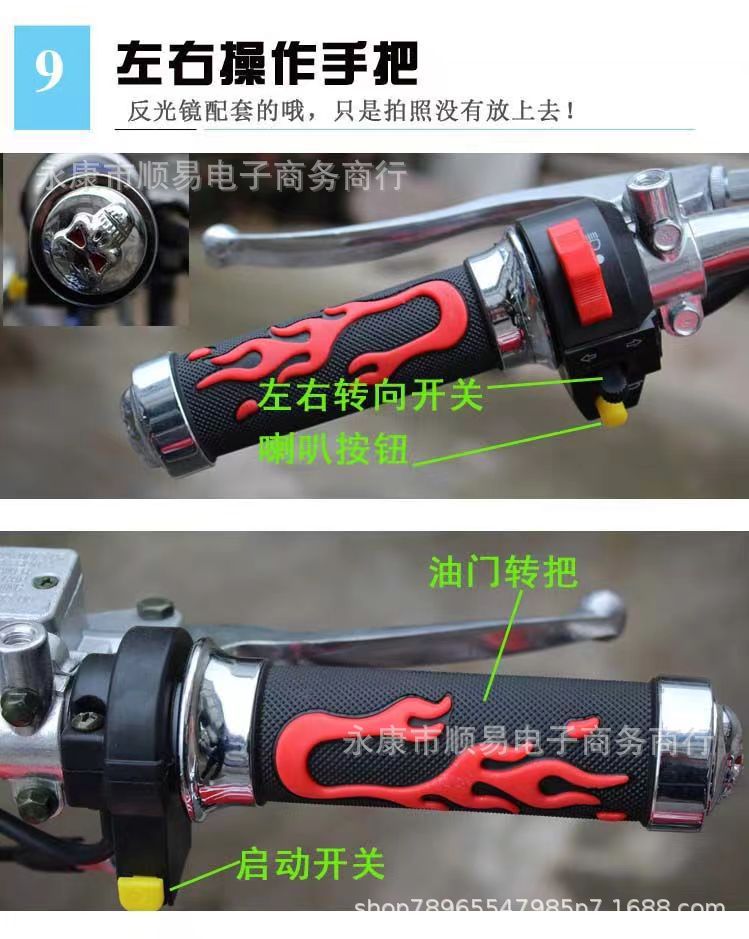 Mini Harley Motorcycle Prince Off-Road Motorcycle 110Cc Gasoline Models Locomotive Two-Wheeled Harley Motorcycle