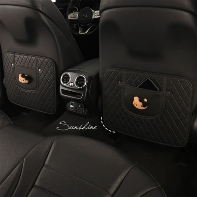 Rear Seat Anti-Kick Pad, Chair back anti-kick pad
