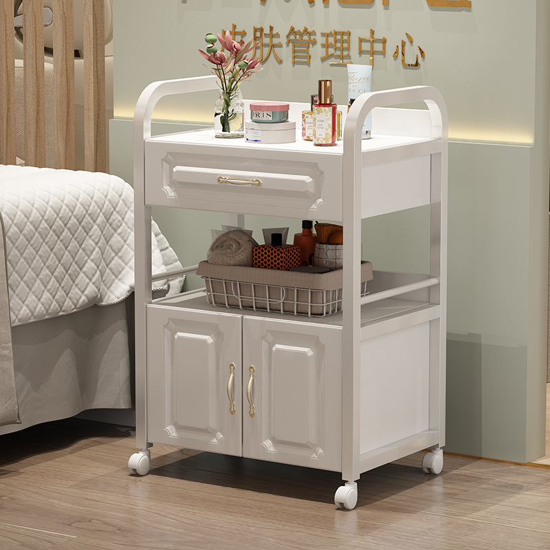 화이트 선반 + 화이트 서랍 + 화이트 캐비닛 인기 판매 추천 - 공식 표준 구성 - 50x33x83cm☆☆