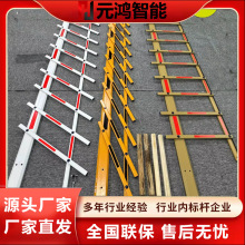 栅栏杆停车场起落杆升降挡车栏杆道闸杆铝合金八角直杆智能升降杆