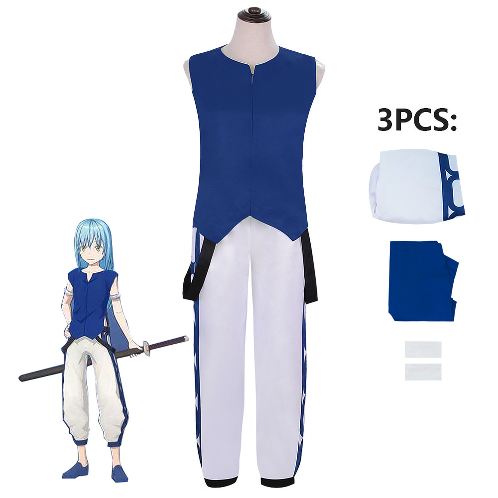About my reincarnation into a slime cosplay costume, the cute king season 2 Rimuru cosplay outfit