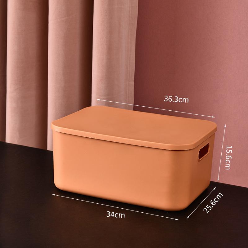 雑物収納ボックスデスクトップ化粧品整理バスケット寮収納キッチン多機能収納バスケットたんす服箱