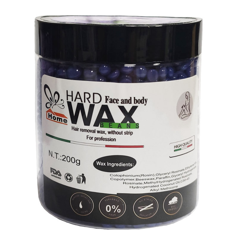 Nuevo 200g cera de abejas depilación cera frijoles depilación cera de abejas partículas sólidas crema de depilación sin papel partes privadas cera nacarada frijoles