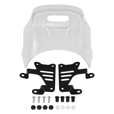 Deflector, Rear Hump — Motorcycle front windshield - windshield-clear
