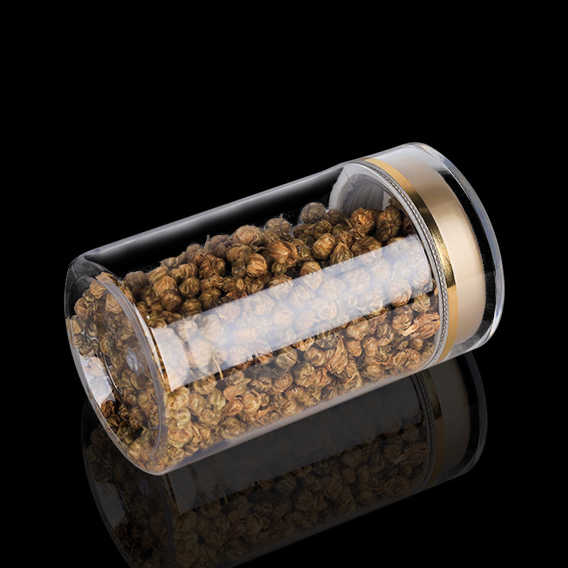 Spot wholesale food cans saffron medlar capsule sealed cans high-grade storage tea health care products PET bottle excellent