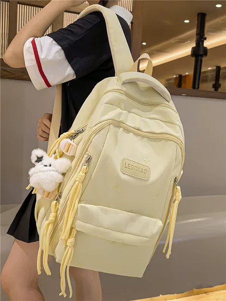 New Schoolbags for Girls Primary School Students 2025 New Junior High School Students Backpacks Large Capacity Girls Lightweight Multi-Layer Backpacks