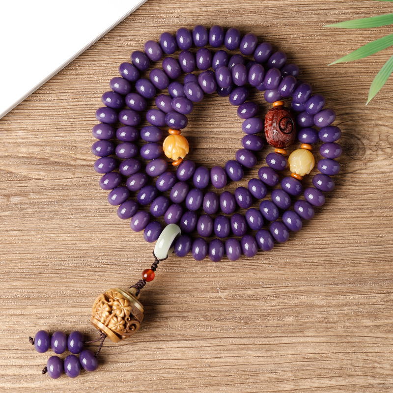 보라색 Xiaoxiao 요정 운율 [보라색 108 디자인]