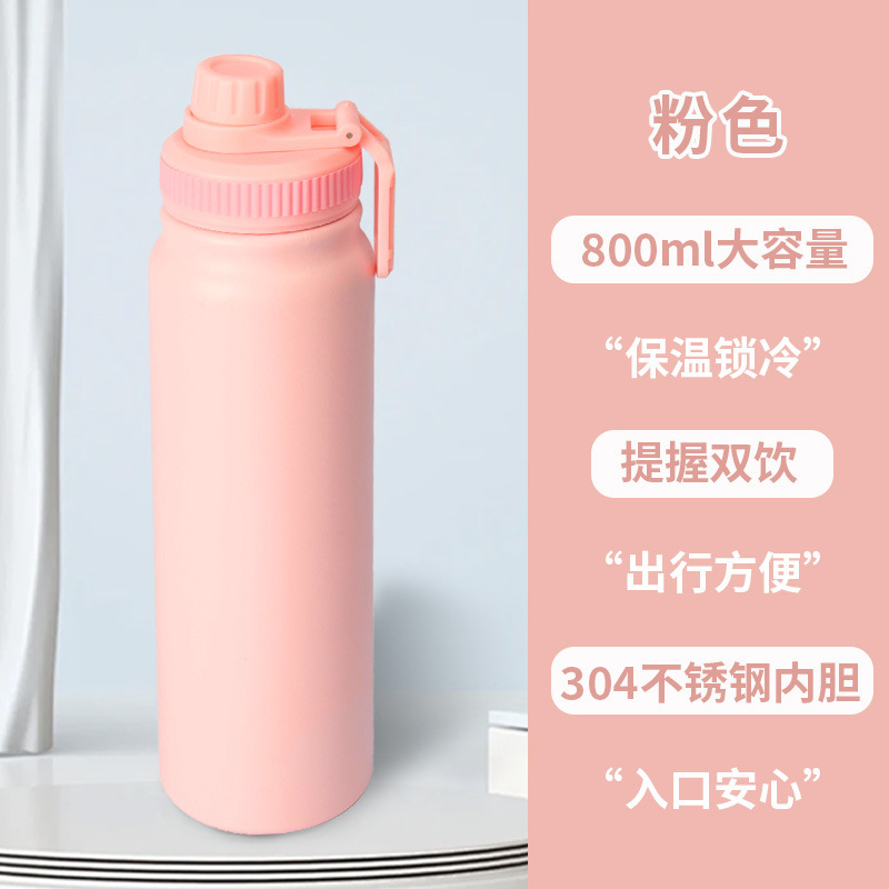 携帯型屋外フィットネス取っ手運動水筒アメリカ30oz対外貿易304ステンレス宇宙ポット保温カップ|undefined