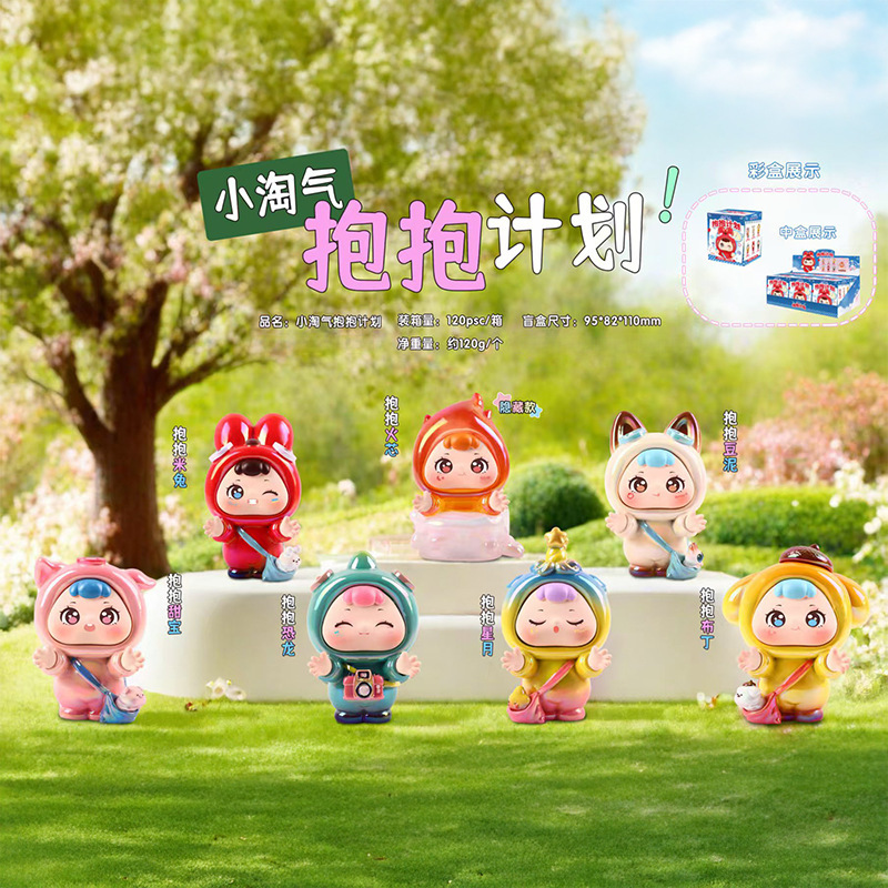 创意潮玩生日礼物无牙小怪兽盲盒卡通周边炫酷公仔手办厂家直销|undefined