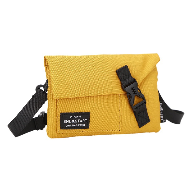 Bolso de mensajero de los hombres marca de moda mini bolso ligero bolso del teléfono móvil de las mujeres bolso único japonés casual crossbody pequeña mochila para niños