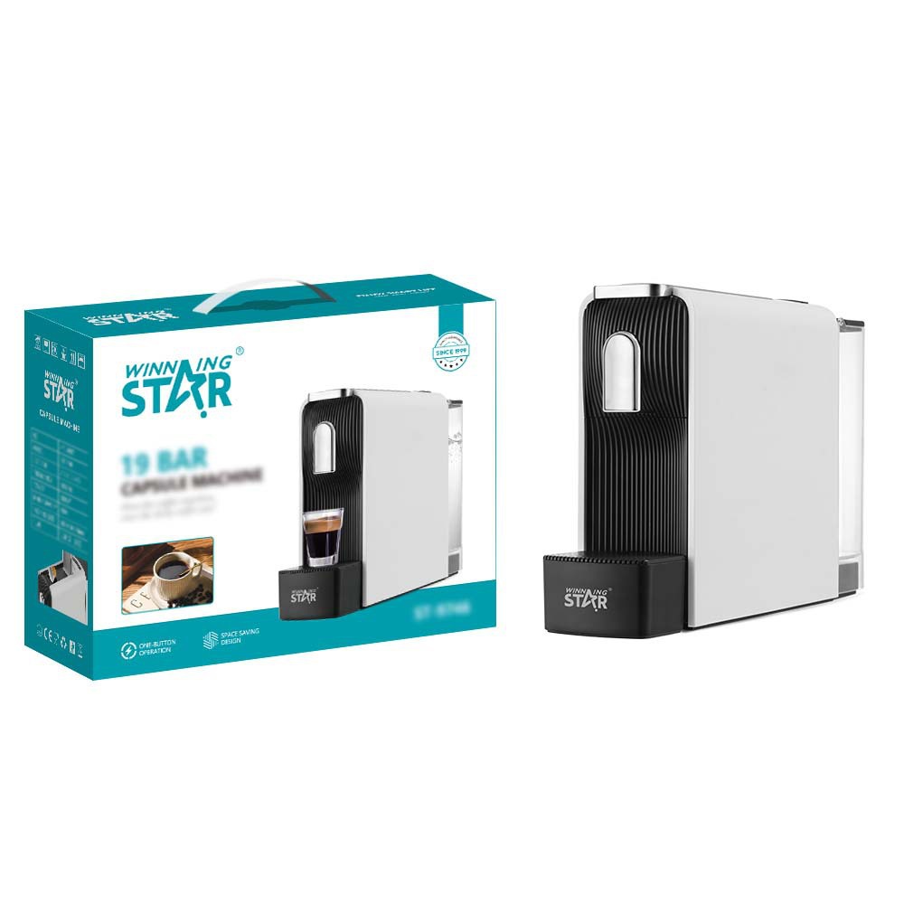 Winning Star Cross-Border Home 1200W Italian Single System Capsule Coffee Machine Coffee Machine