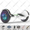 10-inch white luminous wheel + remote control gift bag