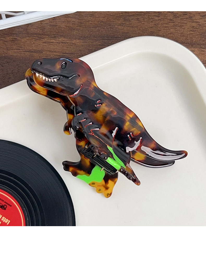 Cute Style Cute Women's Animal Cartoon Dinosaur Acetic Acid Hair Claws