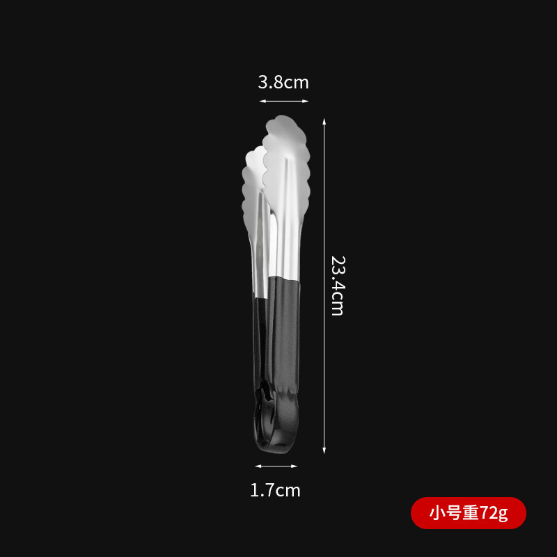 メーカー卸売りステンレスバーベキュー野菜クリップ多目的バイキングステーキクリップ焙煎パンクリップ食べ物クリップ|undefined