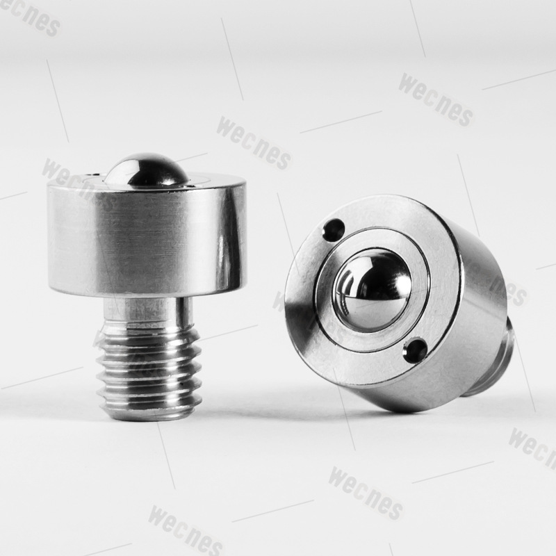 现货可定制不锈钢万向球滚珠 传送轴承万向轮钢珠滚轮螺帽固定型