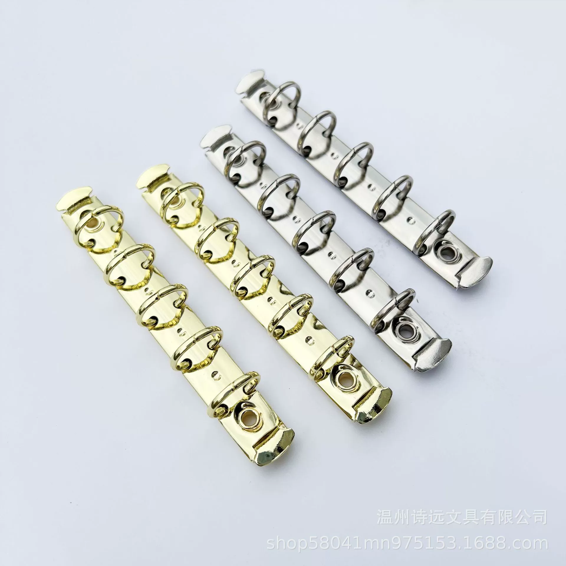 Кольцо с вкладными листами M5 Зажим с вкладными листами A8 Маленький зажим с 5 отверстиями Зажим для ручного счета с пятью отверстиями Мини-зажим