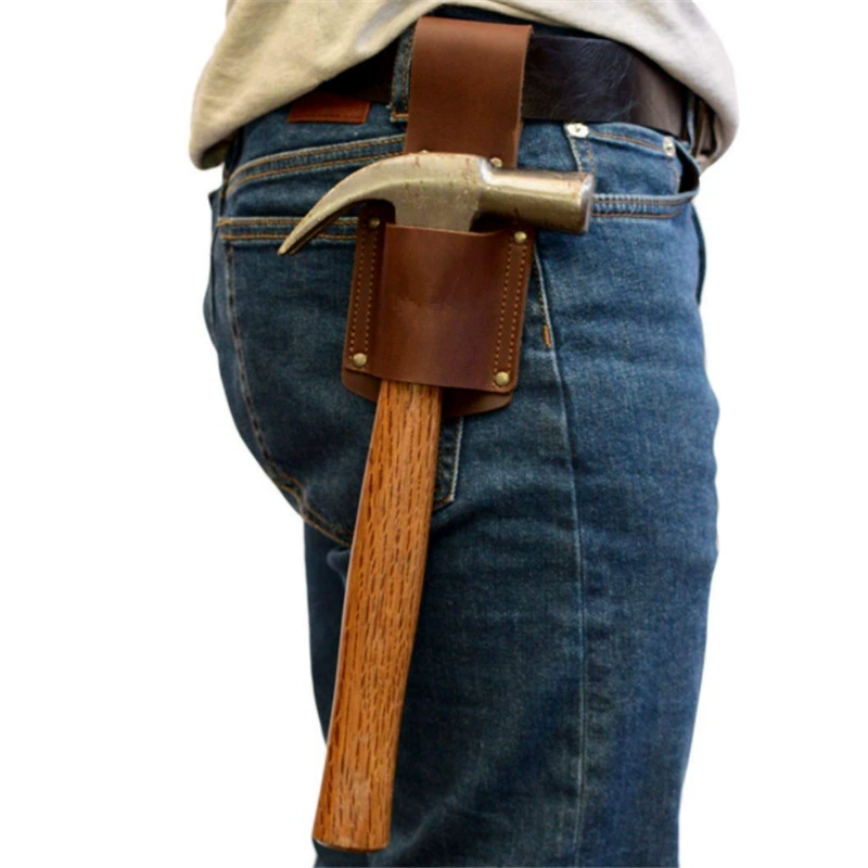 Готовый чехол для хранения молотка для деревообработки, защитный чехол для хранения молотка на талии, можно напечатать логотип