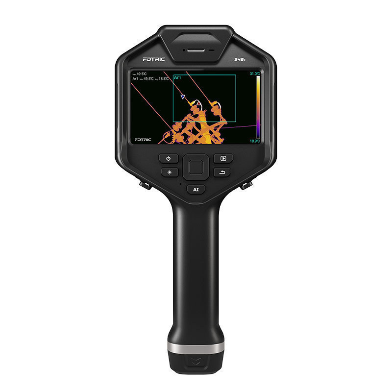手持在线热像仪 FOTRIC348C飞础科 多色动态成像可见光测温热像仪