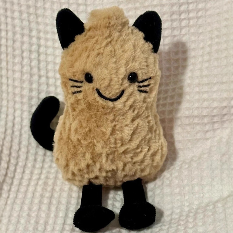 新品趣味可爱猫咪小花生玩偶公仔柔软安抚毛绒玩具礼物|undefined
