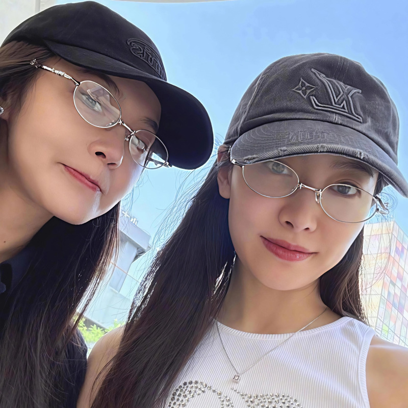 GM2025新款PICO珠宝系列眼镜女柳智敏同款椭圆形可折叠近视眼镜男|undefined