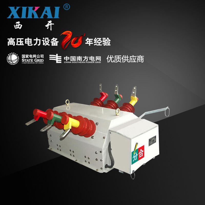 厂家直销供应户外高压真空断路器重合器分段器ZW6-12真空断路器