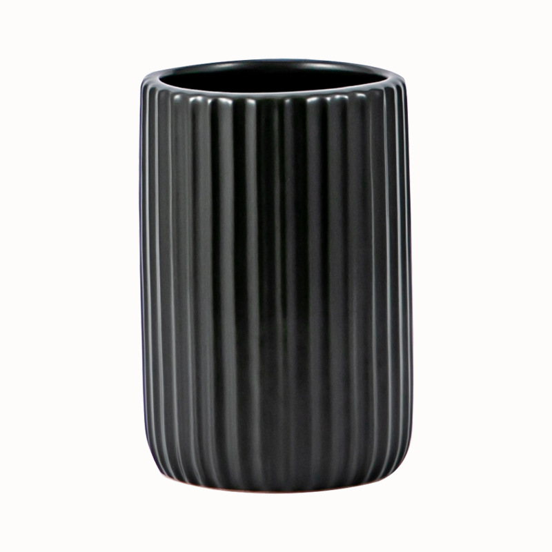 Meilin lujoso cerámica baños de lavado conjunto de artículos de baño taza de enjuague de baño taza de cepillo de dientes set creativo