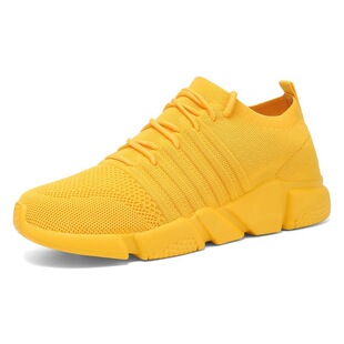 B 86476 Couple Fly Knit Mid Top Sneakers ��H�w���\��Ь